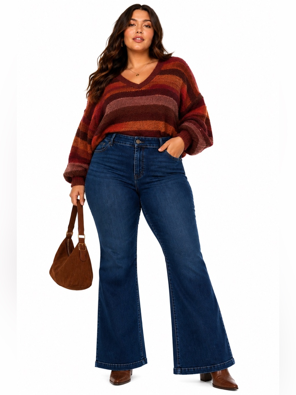 Torrid Bombshell Flare High Rise Jeans 18 New Moon Inky Indigo Super Soft